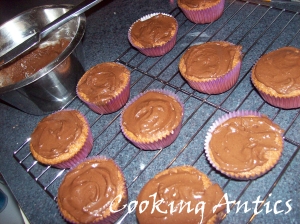 Chocolate Rosewater Cupcakes